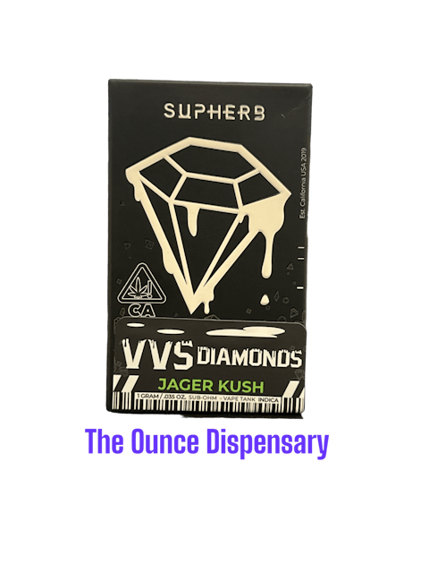 Jager Kush Melted Diamonds Cartridge SUPHERB